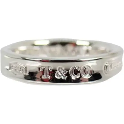 Pre-owned Jewellery, female, , Size: ONE SIZE Pre-owned Silver rings - Tiffany & Co. Pre-owned - Modalova