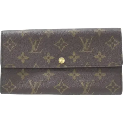 Pre-owned Canvas wallets , female, Sizes: ONE SIZE - Louis Vuitton Vintage - Modalova