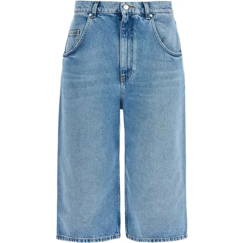 Zerrissene Ausgestellte Denim-Cropped-Jeans , Damen, Größe: W27 - Stella Mccartney - Modalova