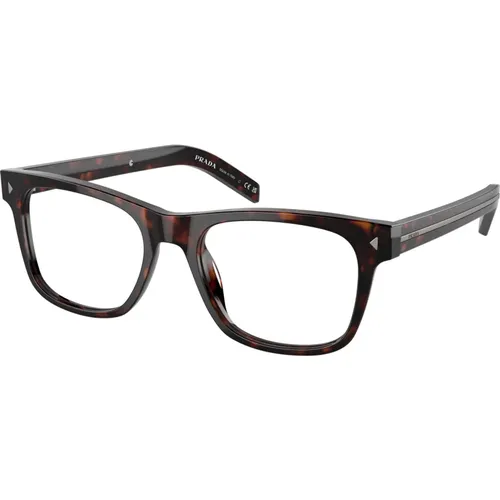 Stylische Brille A13V in 17N1O1 , Herren, Größe: 54 MM - Prada - Modalova