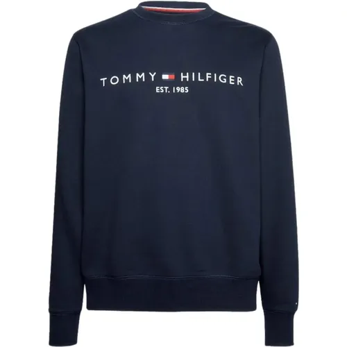 Sweatshirts, male, , Size: M Sweatshirt With Logo - Tommy Hilfiger - Modalova