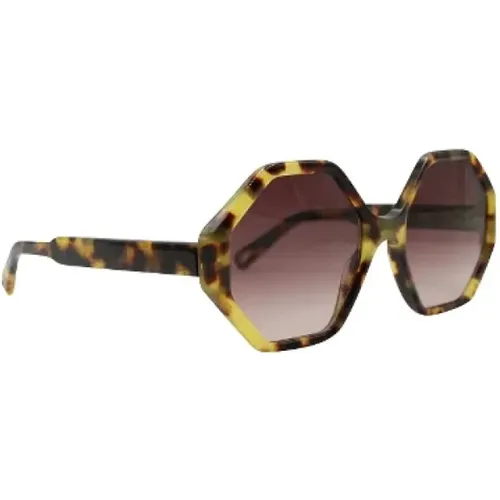 Pre-owned Accessories, female, , Size: ONE SIZE Pre-owned Acetate sunglasses - Chloé Pre-owned - Modalova