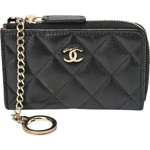 Pre-owned Leather wallets , female, Sizes: ONE SIZE - Chanel Vintage - Modalova