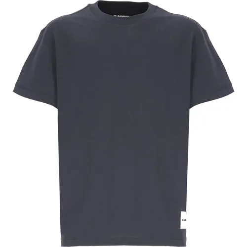 Herren Multicolor Baumwoll T-Shirt - Jil Sander - Modalova