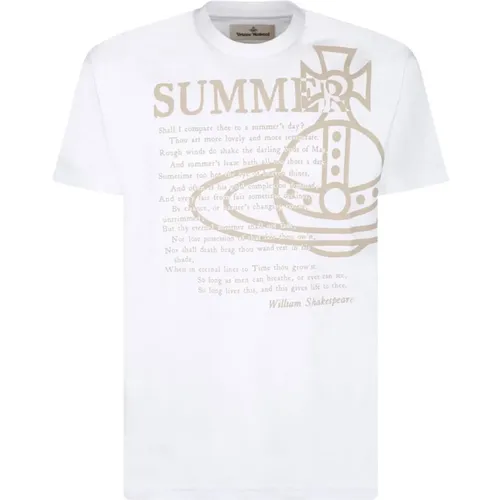 T-Shirts, male, , Size: S Summer T-Shirt - Vivienne Westwood - Modalova