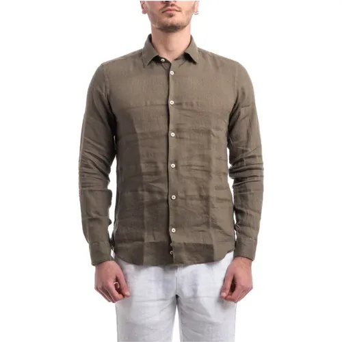 Linen Shirt , male, Sizes: 2XL, XL, L, 3XL - Altea - Modalova