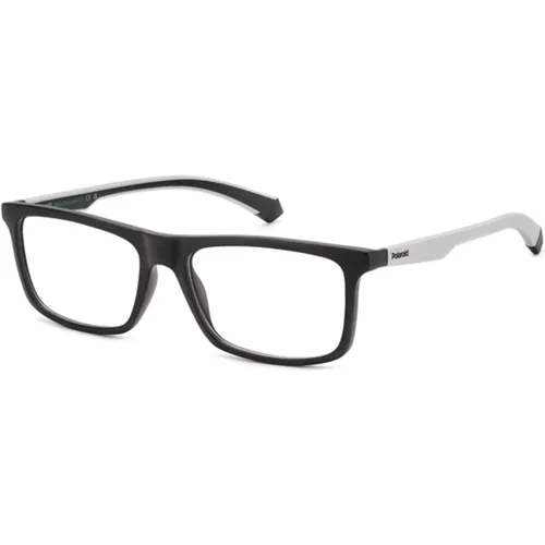 Glasses, unisex, , Size: 56 MM Matte Grey Eyewear Frames - Polaroid - Modalova