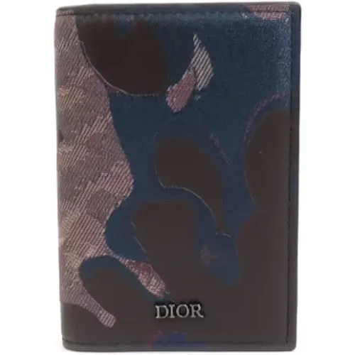 Pre-owned Wallets, male, , Size: ONE SIZE Pre-owned Leather home-office - Dior Vintage - Modalova