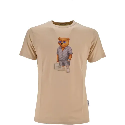 Cotton Filou T-shirt , male, Sizes: L, XL, S - Baron Filou - Modalova