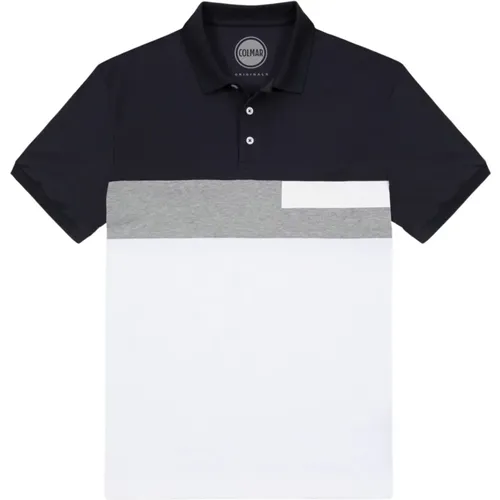 Blau Colorblock Polo Shirt Colmar - Colmar - Modalova