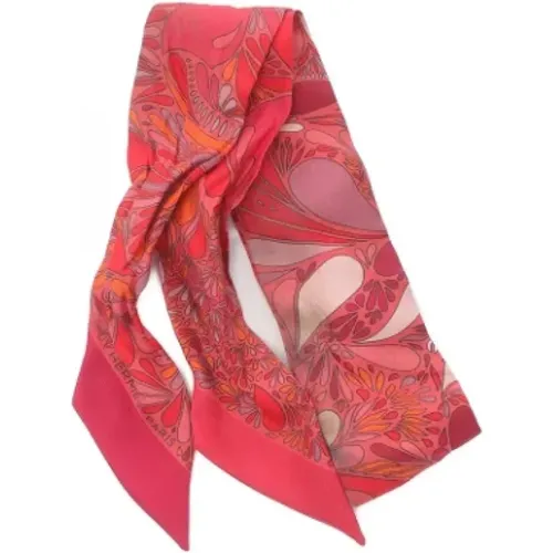 Pre-owned Scarves, female, , Size: ONE SIZE Pre-owned Silk scarves - Hermès Vintage - Modalova