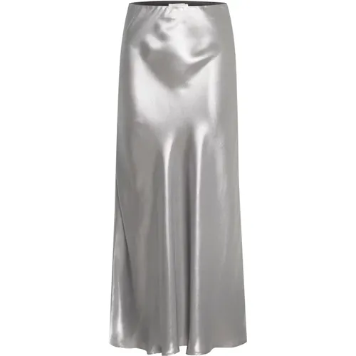 Silber Metallic Rock Hohe Taille , Damen, Größe: 2XL - Part Two - Modalova