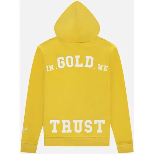 The Notorious Hoodie in Gelb , Herren, Größe: M - In Gold We Trust - Modalova