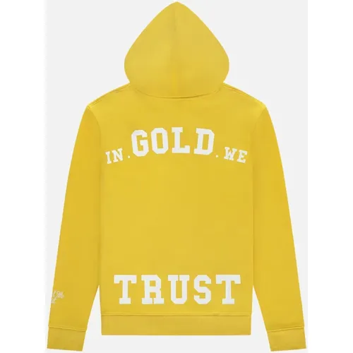 The Notorious Hoodie in Gelb , Herren, Größe: S - In Gold We Trust - Modalova