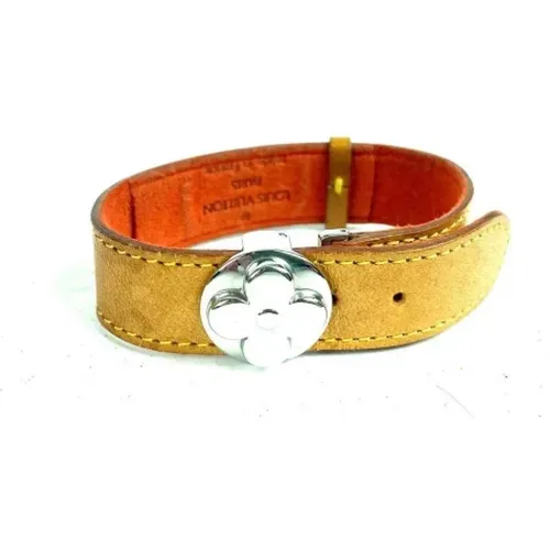 Pre-owned Jewellery, female, , Size: ONE SIZE Pre-owned Canvas bracelets - Louis Vuitton Vintage - Modalova