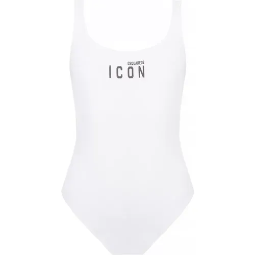 Iconic Swimsuit , female, Sizes: M - Dsquared2 - Modalova