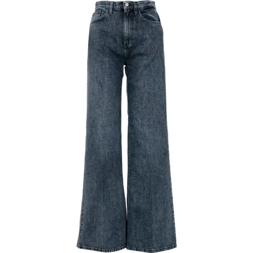 Hoch taillierte Flare-Jeans , Damen, Größe: W30 - Don The Fuller - Modalova