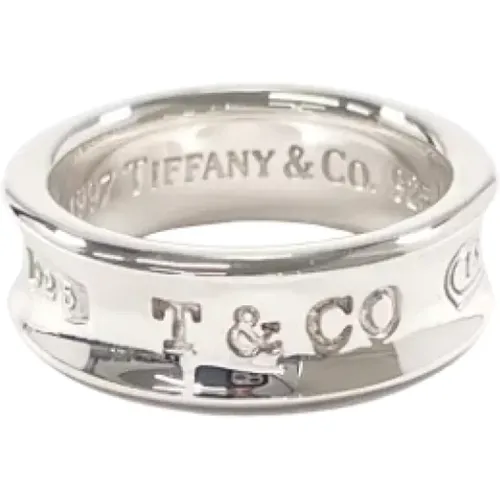 Pre-owned Silver rings , female, Sizes: ONE SIZE - Tiffany & Co. Pre-owned - Modalova