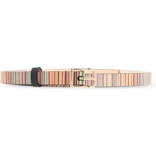 Belts, female, , Size: 90 CM Leather Belt - Paul Smith - Modalova