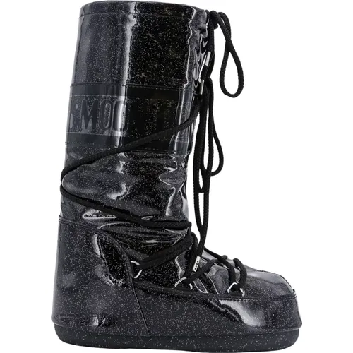 Padded Lace-up Boots , female, Sizes: 2 UK - moon boot - Modalova