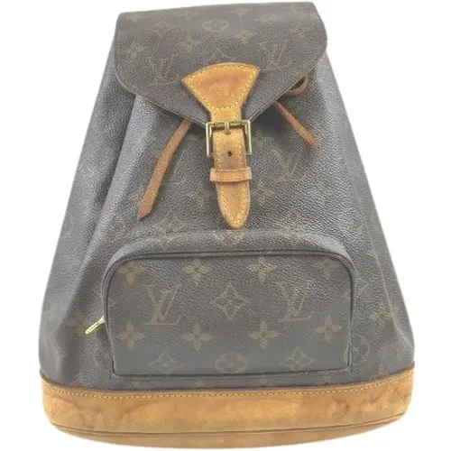 Pre-owned Backpacks, female, , Size: ONE SIZE Pre-owned Leather Shoulder Bag, Good Condition - Louis Vuitton Vintage - Modalova