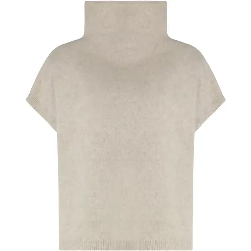 Turtlenecks, female, , Size: S Ribbed Wool Turtleneck Sweater - P.a.r.o.s.h. - Modalova