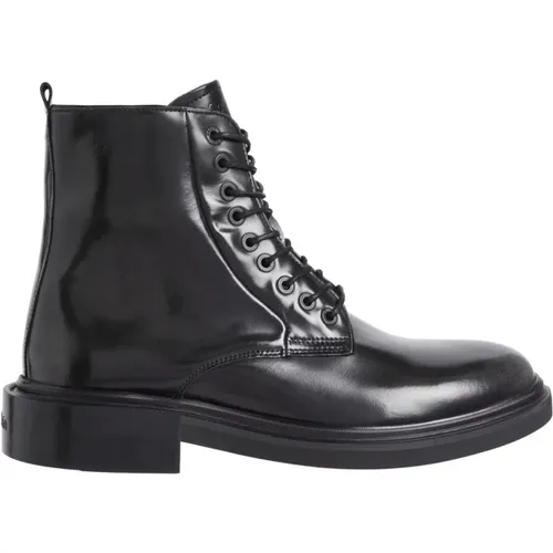 Lace Up Ankle Boots , male, Sizes: 11 UK, 10 UK, 9 UK, 12 UK - Calvin Klein - Modalova