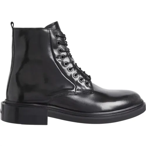 Lace Up Ankle Boots , male, Sizes: 8 UK, 11 UK, 7 UK, 10 UK, 9 UK, 12 UK - Calvin Klein - Modalova