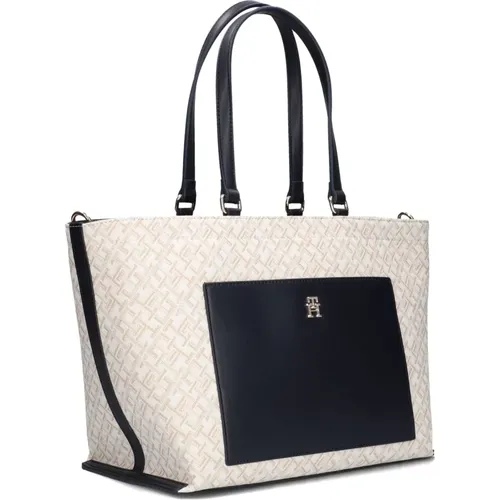 Blaue Distinct Tote Shopper - Tommy Hilfiger - Modalova