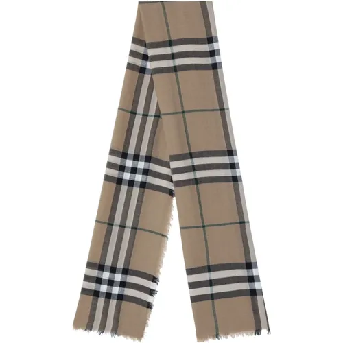 Winter Scarves, male, , Size: ONE SIZE Stylish Scarf for All Occasions - Burberry - Modalova