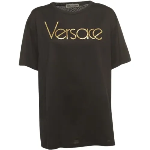 Pre-owned Cotton tops , female, Sizes: L - Versace Pre-owned - Modalova