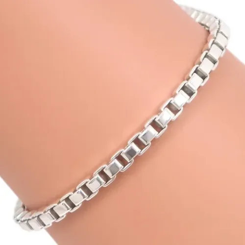 Pre-owned Jewellery, unisex, , Size: ONE SIZE Pre-owned Silver bracelets - Tiffany & Co. Pre-owned - Modalova