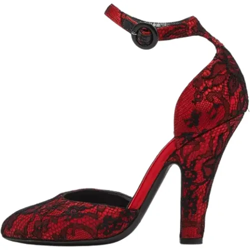 Pre-owned Pumps, female, , Size: 7 US Pre-owned Lace heels - Dolce & Gabbana Pre-owned - Modalova