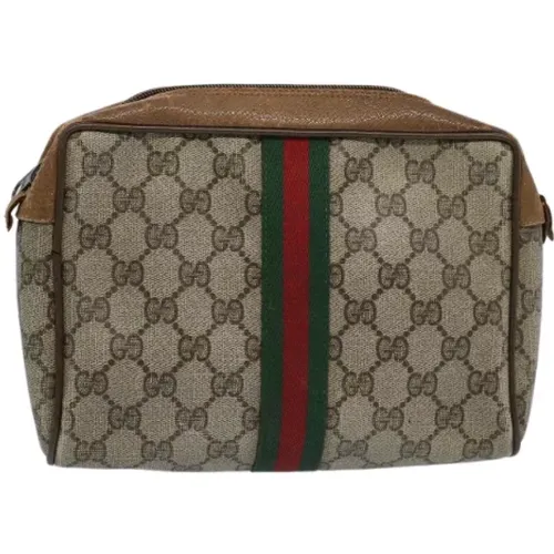 Pre-owned Canvas clutches , female, Sizes: ONE SIZE - Gucci Vintage - Modalova