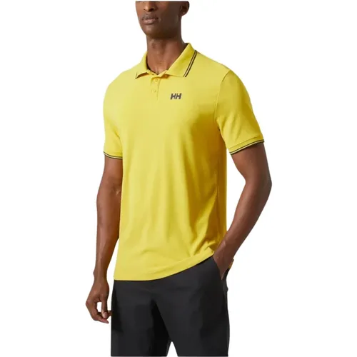 Klassisches Gold Polo Shirt , Herren, Größe: M - Helly Hansen - Modalova