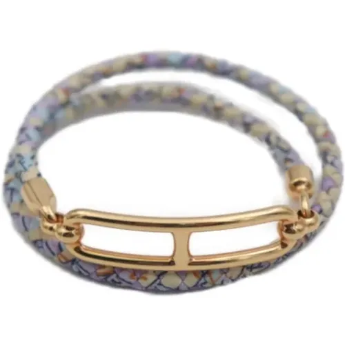 Pre-owned Silk bracelets , female, Sizes: ONE SIZE - Hermès Vintage - Modalova