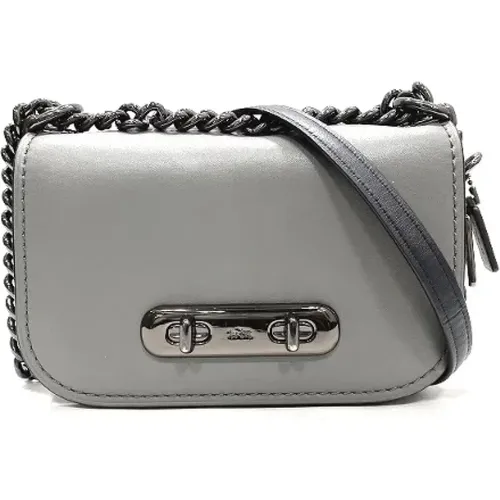 Pre-owned Cross Body Bags, female, , Size: ONE SIZE Pre-owned Leather shoulder-bags - Coach Pre-owned - Modalova