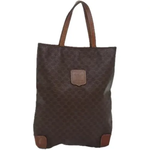 Pre-owned Tote Bags, female, , Size: ONE SIZE Pre-owned Fabric handbags - Celine Vintage - Modalova