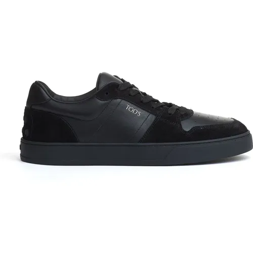 Leather Sneakers Aw24 , male, Sizes: 8 UK, 9 UK, 6 UK, 7 UK, 6 1/2 UK, 8 1/2 UK, 7 1/2 UK - TOD'S - Modalova