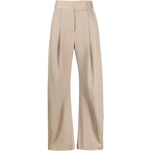 Relaxed Wide-Leg Gary Trousers , female, Sizes: XS, 3XS - The Attico - Modalova