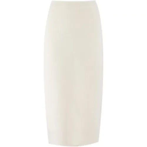 Elegant Mohair Pencil Skirt , female, Sizes: 2XS, XS - Fabiana Filippi - Modalova