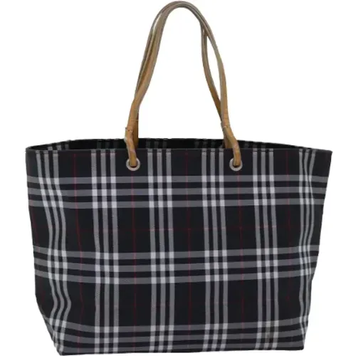 Pre-owned Tote Bags, female, , Size: ONE SIZE Pre-owned Nylon handbags - Burberry Vintage - Modalova