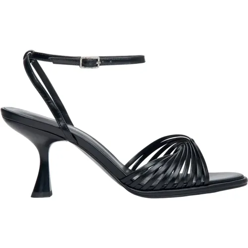 Damen Schwarze Stiletto Sandalen MustHave Er00114247 , Damen, Größe: 36 EU - Estro - Modalova