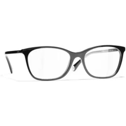 Schwarze Optische Brille Stilvoll und vielseitig,CH3414 C503 Optical Frame - Chanel - Modalova