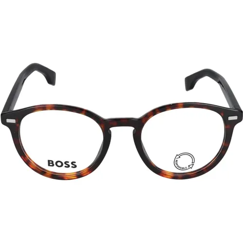 Glasses, male, , Size: 50 MM Stylish Eyeglasses Boss 1367 - Hugo Boss - Modalova