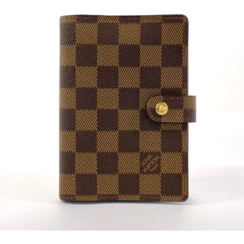 Pre-owned Accessories, unisex, , Size: ONE SIZE Pre-owned Canvas wallets - Louis Vuitton Vintage - Modalova