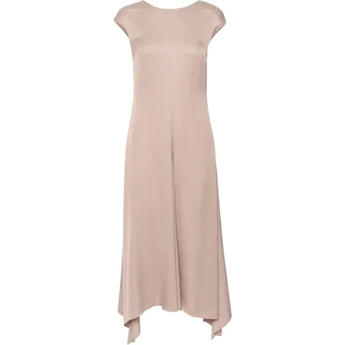 Elegant Dress with Short Sleeves and V-Back , female, Sizes: M, XL, L, XS, S - InWear - Modalova