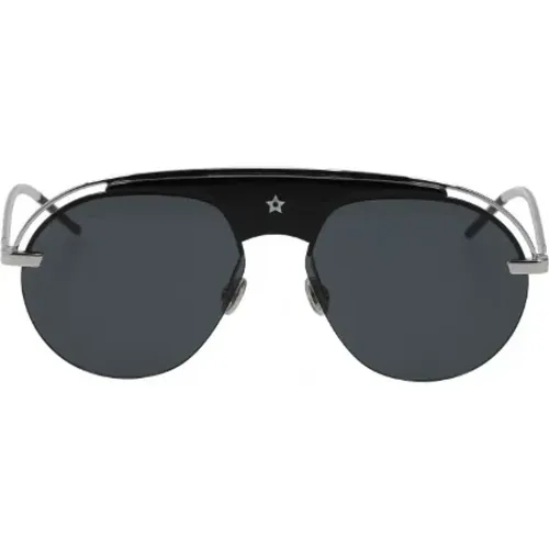 Pre-owned Accessories, female, , Size: ONE SIZE Pre-owned Silver sunglasses - Dior Vintage - Modalova