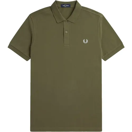 Polo Shirts, male, , Size: L Slim Fit Plain Polo Uniform - Fred Perry - Modalova