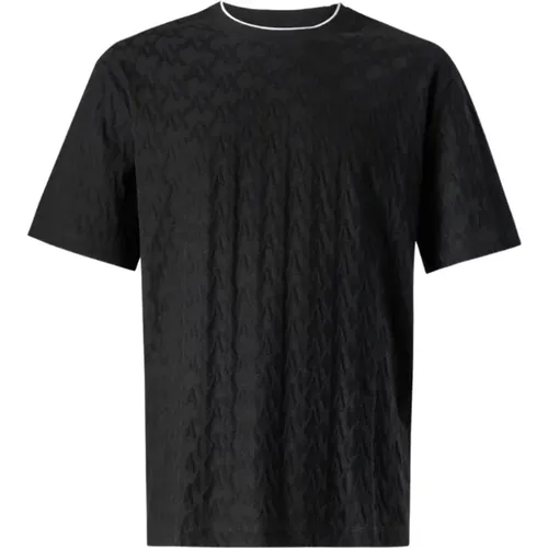 Basic T-Shirt Lässiger Stil - Armani Exchange - Modalova